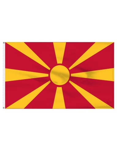 Macedonia 3' x 5' Outdoor Nylon Flag