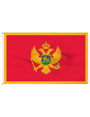 Montenegro 3' x 5' Outdoor Nylon Flag