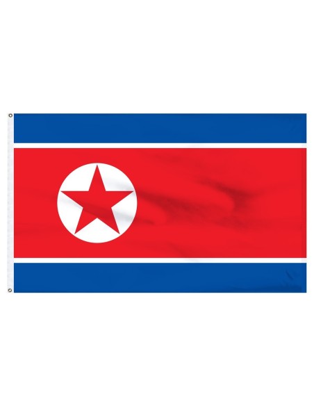 North Korea 3' x 5' Outdoor Nylon Flag