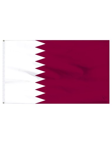 Qatar 3' x 5' Outdoor Nylon Flag