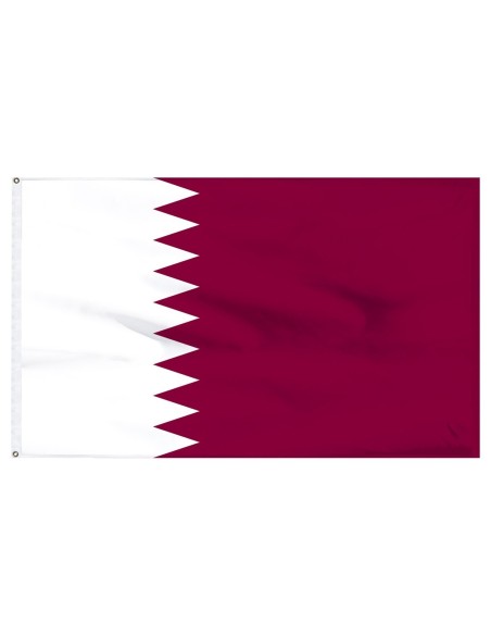 Qatar 3' x 5' Outdoor Nylon Flag