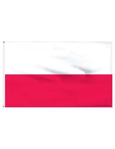 Poland 2' x 3' Indoor International Polyester Flag | Buy Online