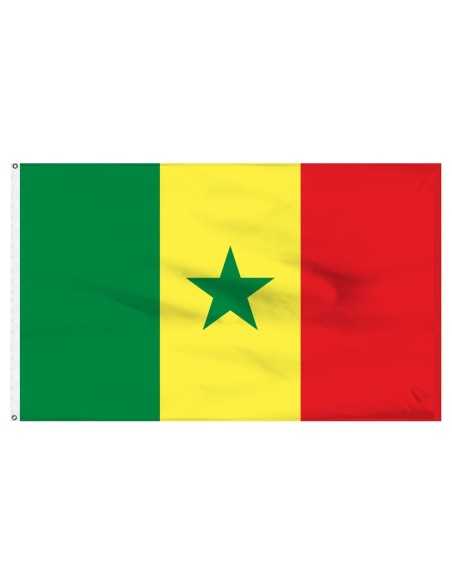 Senegal 3' x 5' Outdoor Nylon Flag