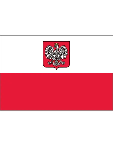 Poland w/ Eagle 2' x 3' Light Weight Polyester