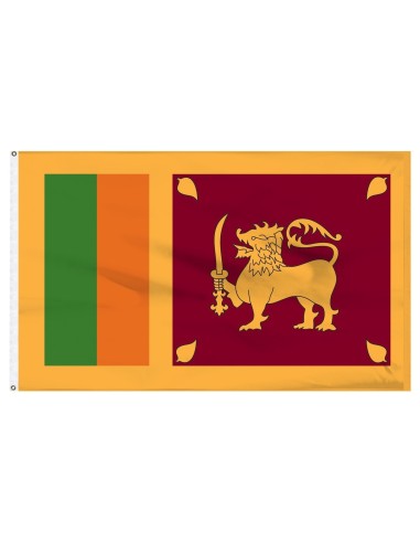 Sri Lanka 3' x 5' Outdoor Nylon Flag