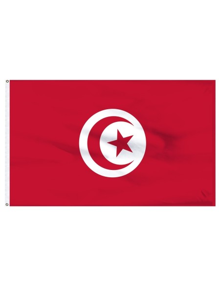 Tunisia 3' x 5' Outdoor Nylon Flag