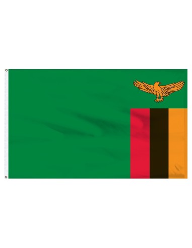 Zambia 3' x 5' Outdoor Nylon Flag