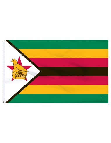 Zimbabwe 3' x 5' Outdoor Nylon Flag