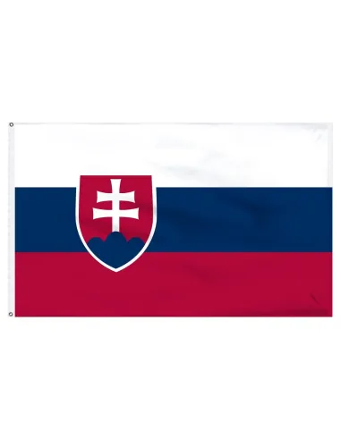 Slovakia 2' x 3' Indoor International Polyester Flag | Buy Online