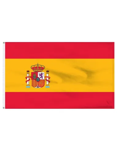 Spain 2' x 3' Indoor International Polyester Flag | Buy Online