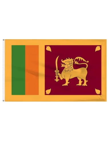 Sri Lanka 2' x 3' Indoor International Polyester Flag | Buy Online