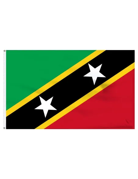 St. Kitts-Nevis 2' x 3' Light Weight Polyester