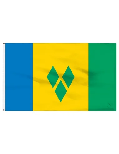 St. Vincent & Grenadines 2' x 3' Indoor International Polyester Flag | Buy Online