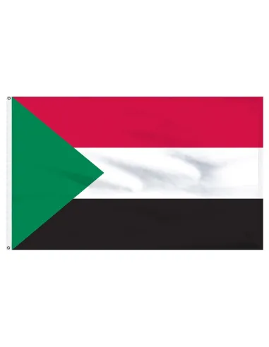 Sudan 2' x 3' Indoor International Polyester Flag | Buy Online