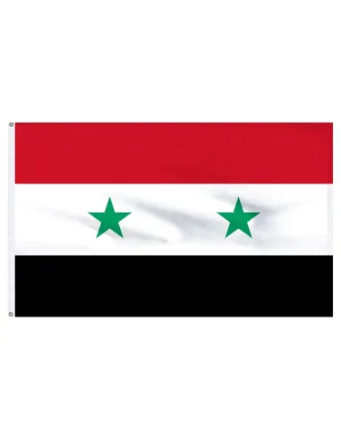 Syria 2' x 3' Indoor International Polyester Flag | Buy Online