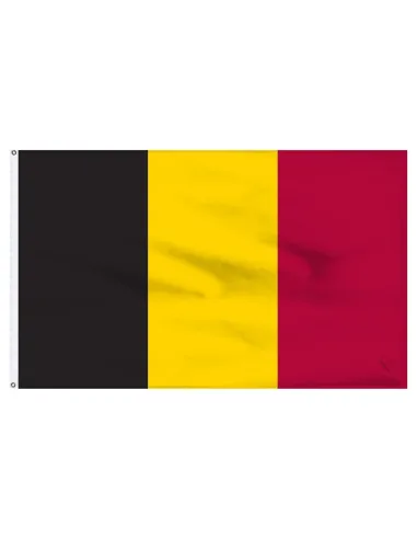 Belgium 2' x 3' Indoor International Polyester Flag | Buy Online