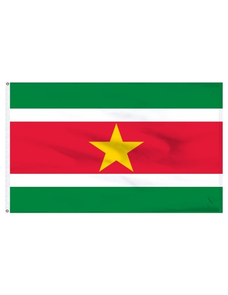 Suriname 2' x 3' Outdoor Nylon Flag