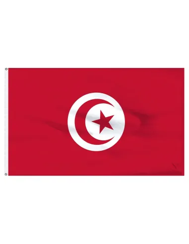 Tunisia 2' x 3' Indoor International Polyester Flag | Buy Online