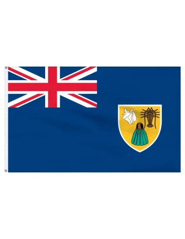 Turks-Caicos 2' x 3' Indoor International Polyester Flag | Buy Online