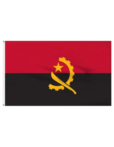 Angola 4' x 6' Outdoor Nylon Flag