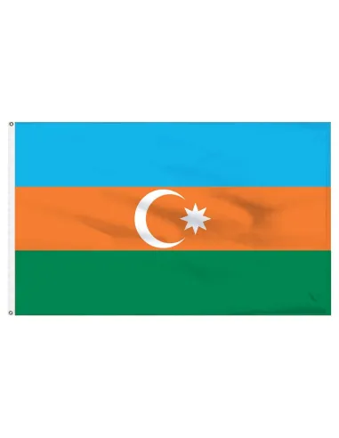 Azerbaijan 4' x 6' Outdoor Nylon Flag