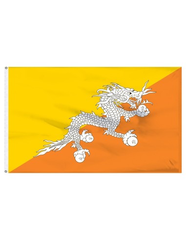 Bhutan 4' x 6' Outdoor Nylon Flag