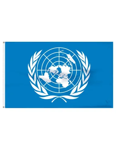 United Nations 2' x 3' Indoor International Polyester Flag | Buy Online