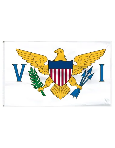 U.S. Virgin Islands 2' x 3' Indoor International Polyester Flag | Buy Online