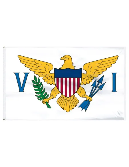 US Virgin Islands - U.S. 2' x 3' Light Weight Polyester