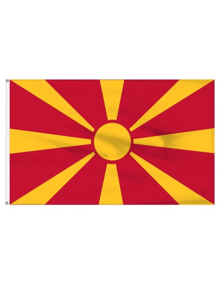 Macedonia 4' x 6' Outdoor Nylon Flag