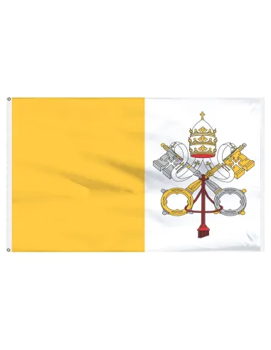 Vatican (Papal) 2' x 3' Indoor International Polyester Flag | Buy Online