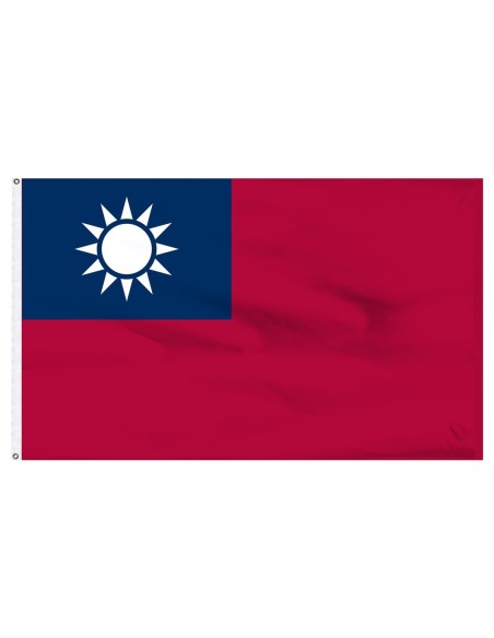 Taiwan 4' x 6' Outdoor Nylon Flag