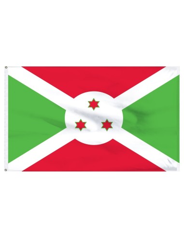 Burundi 5' x 8' Outdoor Nylon Flag