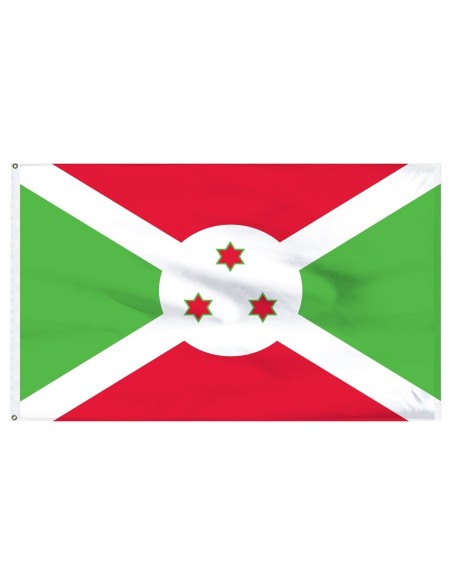 Burundi 5' x 8' Outdoor Nylon Flag