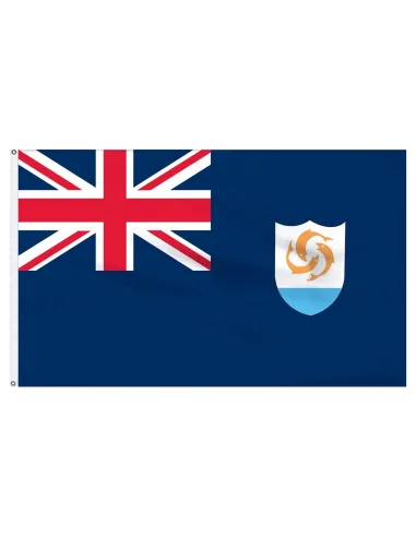 Anguilla 3' x 5' Indoor International Polyester Flag | Buy Online