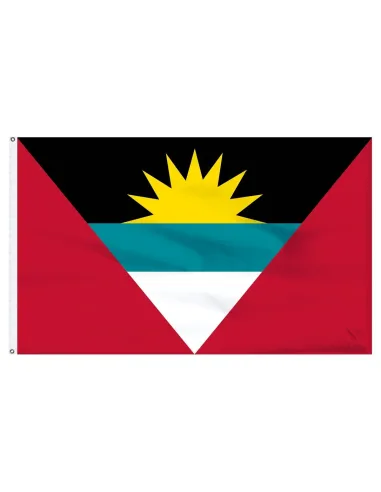 Antigua & Barbuda 3' x 5' Indoor International Polyester Flag | Buy Online