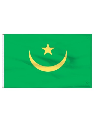 Mauritania 5' x 8' Outdoor Nylon Flag