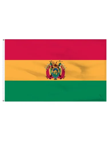 Bolivia 2' x 3' Indoor International Polyester Flag | Buy Online