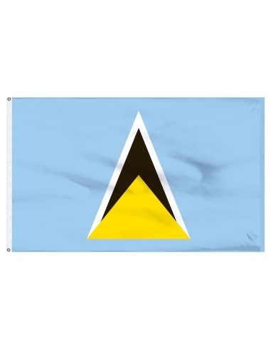 St. Lucia 5' x 8' Outdoor Nylon Flag