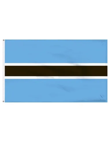 Botswana 3' x 5' Indoor International Polyester Flag | Buy Online