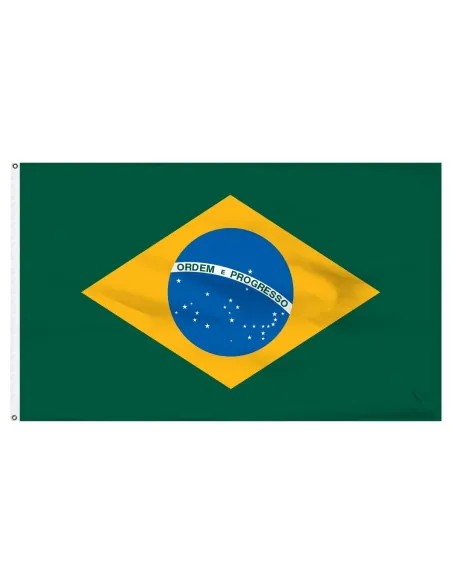 Brazil 3' x 5' Light Weight Polyester