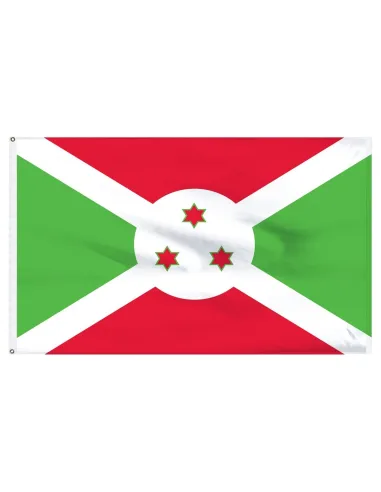 Burundi 3' x 5' Indoor International Polyester Flag | Buy Online