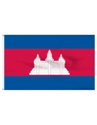 Cambodia 3' x 5' Indoor International Polyester Flag | Buy Online