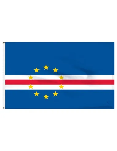 Cape Verde 3' x 5' Indoor International Polyester Flag | Buy Online