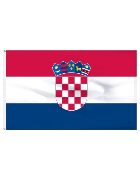 Croatia 3' x 5' Light Weight Polyester