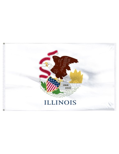 Illinois 2' x 3' Outdoor Nylon Flag | Buy Online