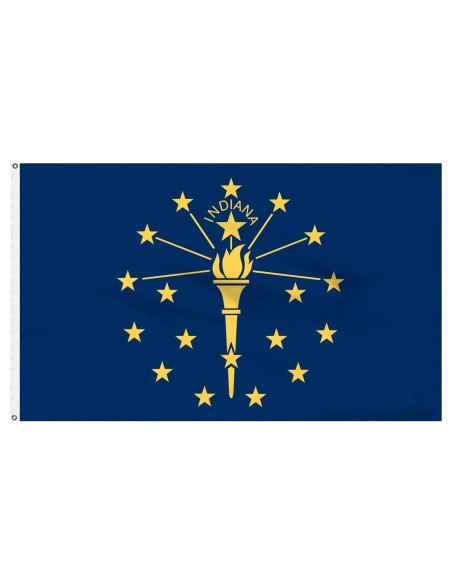 Indiana 2' x 3' Outdoor Nylon Flag