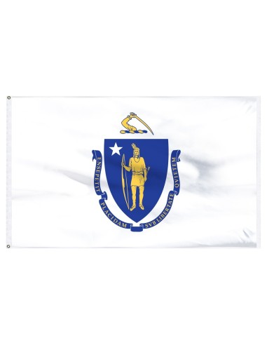 Massachusetts 2' x 3' Outdoor Nylon Flag | Buy Online