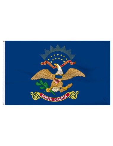 North Dakota 2' x 3' Outdoor Nylon Flag | Buy Online