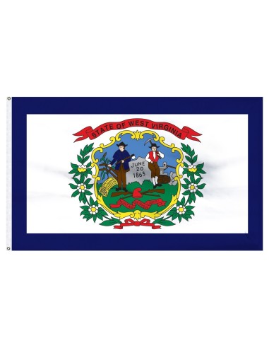 West Virginia 2' x 3' Outdoor Nylon Flag | Buy Online